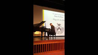 T-P Sam Fechner ’20 Piano Performance
