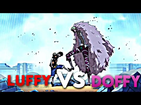 One Piece - Luffy VS Doflamingo (Luffy save the trafalgar law) (Türkçe Altyazılı) #OnePiece