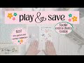 Play &amp; Save #24 | Stuffing $137 into Games and Savings Challenges | Extra Chatty Today!
