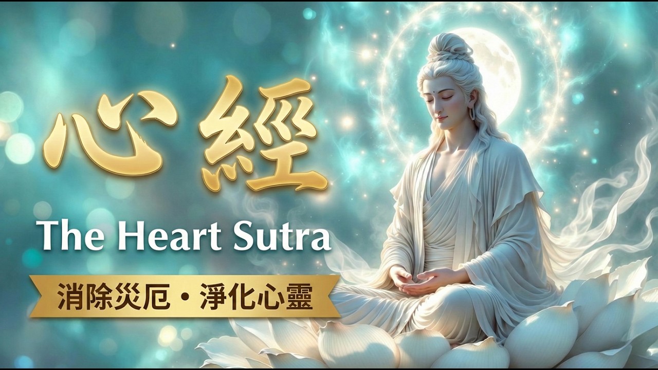 般若波羅蜜多心經 9小時 | 消除業障 淨化心靈 安神助眠 | The Heart Sutra Mantra 9 Hours