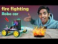 DIY Fire Fighting Robo Car | Telugu Experiments | Science Project | In Telugu | firefighting car