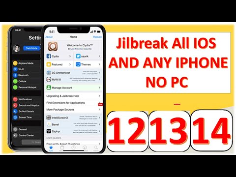 طريقة عمل جلبريك لجميع اجهزة الايفون بدون كومبيوتر Jailbreak No Pc