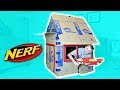 Nerf Box Fort Challenge!!!