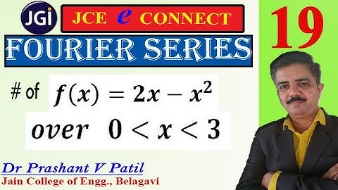 Fourier Series of 2x-x^2 over  (0, 3) || 18mat31 || Dr Prashant Patil