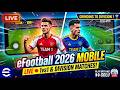 1vs1 Friendly Matches &amp; Division Grind! ⚽ eFootball 2026 Mobile Live Golu Gaming