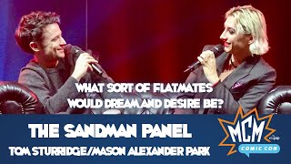 Sandman's Tom Sturridge \u0026 Mason Alexander Park - What Sort Of Flatmates Would Dream And Desire Be?