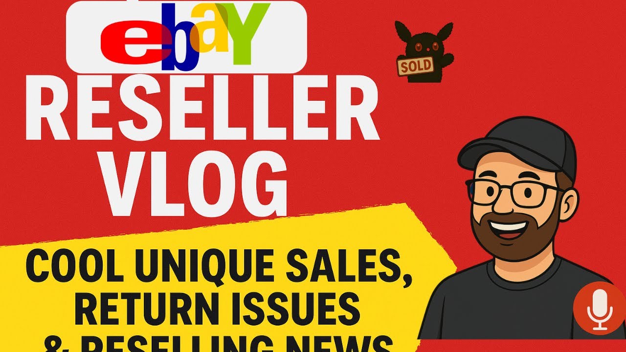 eBay Reseller Vlog: Cool Unique Sales, Return Issues & Reselling News + Economic Updates