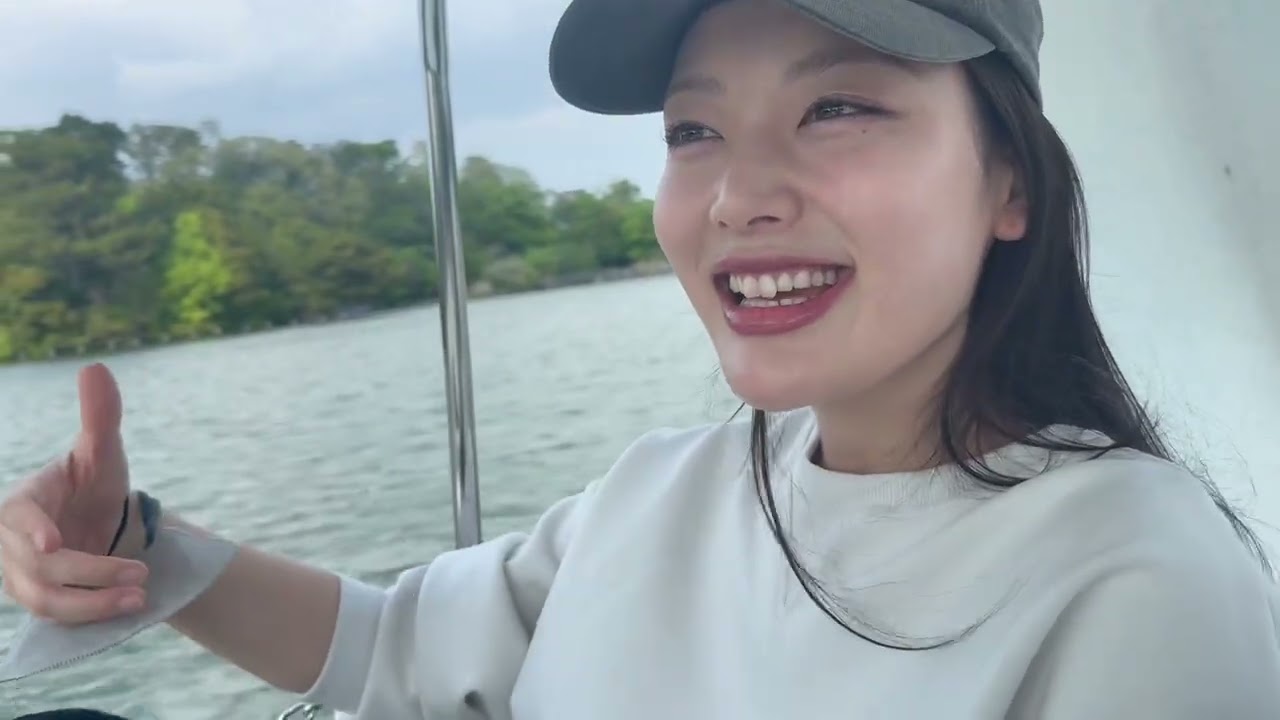 気付いたら清司とボートに乗っていた日vlog