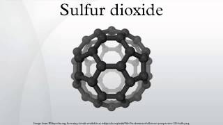 Sulfur dioxide