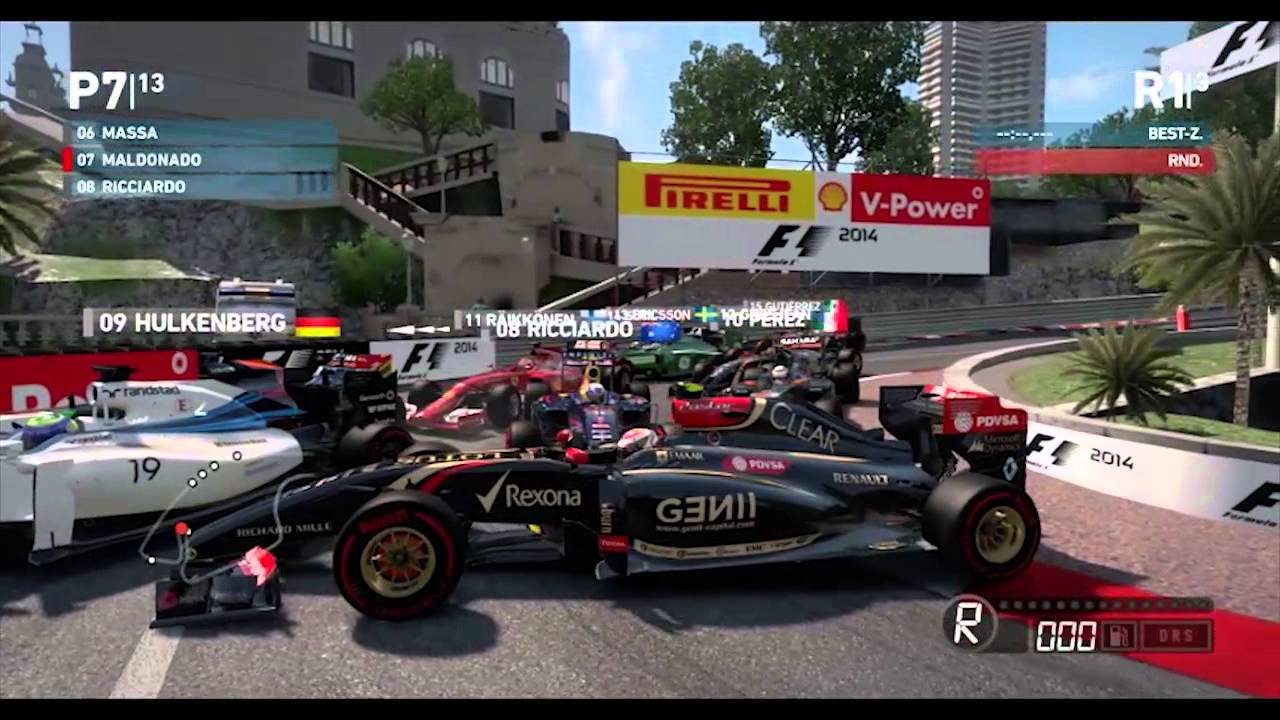 How to win the Monaco GP - Maldonado Style