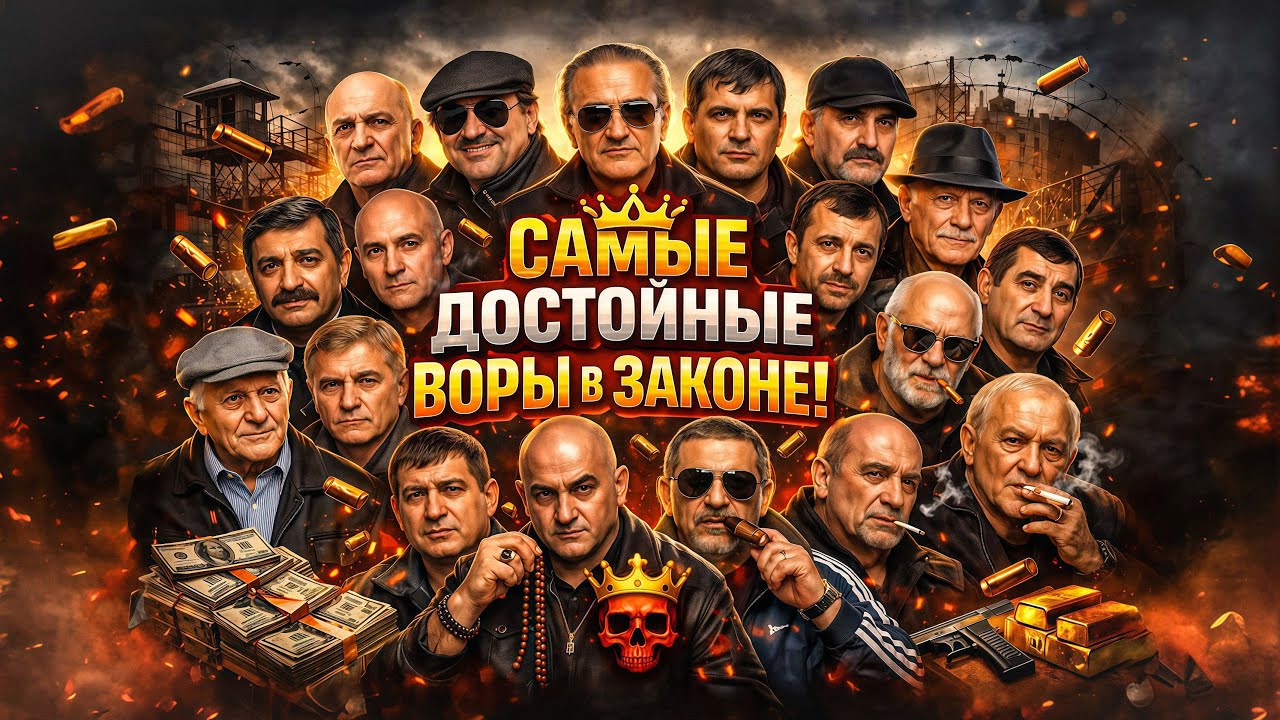 Топ-20: самые уважимые воры в законе СССР и 90-х