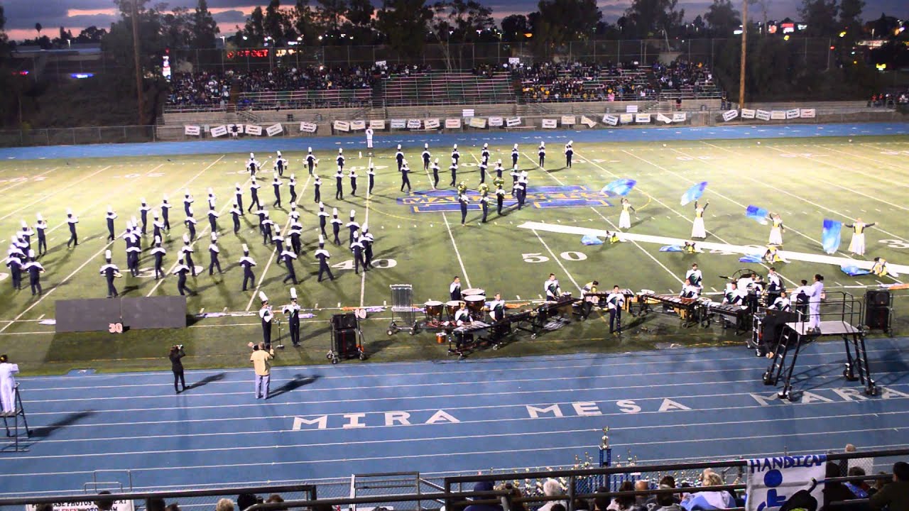 DNHS Marching Band Mira Mesa Tournament 2013 YouTube