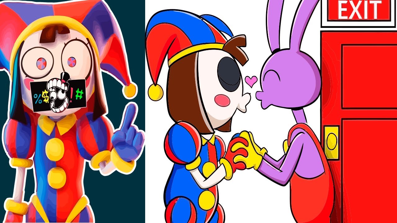 Pomni reacts to The Amazing Digital Circus Animation 17 - YouTube