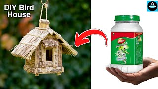 How to make bird houses from plastic bottles/Making Bird House from Waste Material🐦🏠