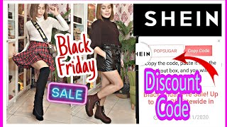 SHEIN Black Friday Sale! Try on Haul &amp; Styling + Discount Code | chenkuting