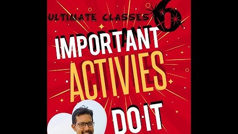 ACTIVITY OF CHAPTER 6 FACTORS & MULTIPLES FOR CLASS 6