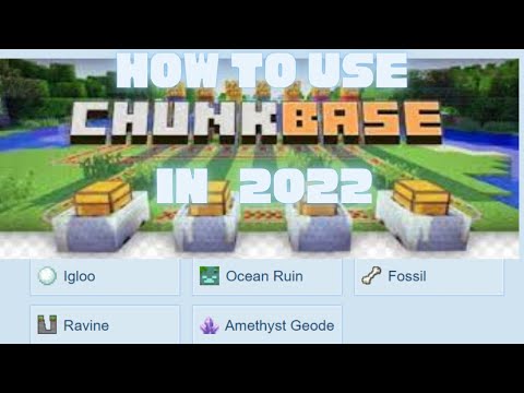CHUNK BASE TUTORIAL | Minecraft chunk base tutorial
