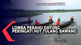 Lomba Perahu Dayung Tumbuhkan Kerjasama Antar Warga