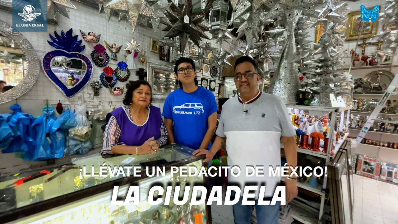 Artesanos crean en “La Ciudadela” los recuerdos de México