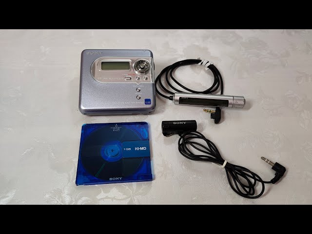 SONY MZ-NH1 Hi-MD 録再OK リモ付 MDレコーダー SONY MZ-NH1 NET MD Hi MD WALKMAN Minidisc Recorder Does not read