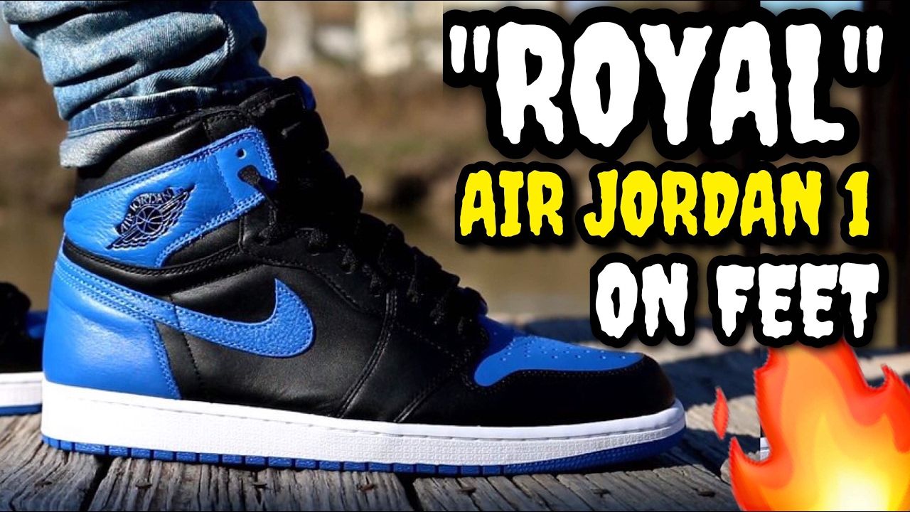 THIS IS THE AIR JORDAN YOU NEED!? 2017 "ROYAL" AIR JORDAN 1 ON FEET!