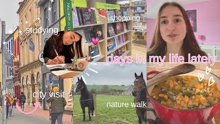 DAYS IN MY LIFE VLOG ✨~ shopping, going out w friends, nature walk, studying