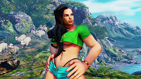 Street Fighter V Laura Full Story Walkthrough (1080P)