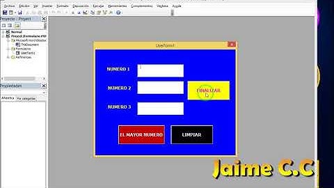 Visual Basic capitulo 04  Numero Mayor