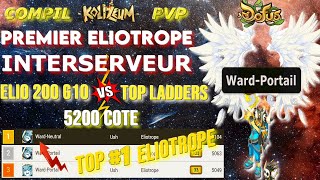 [DOFUS] Ward-Portail PREMIER ELIOTROPE INTERSERVEUR ✪ ELIO 200 G10 EN TOP LADDER KOLI