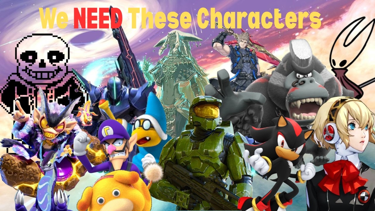 The Characters We NEED in The Next Smash Game