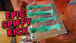 How to Pour the 2.5 Spiffy Kick Soft Plastic Mold