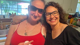 Memorial Day 2024 50 Shrimp, Pork, Chicken, Onions Peppers Shish Kebabs With Taziki Sauce On Pita