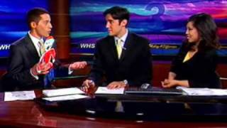 Andrew's Flat Stanley on WHSV TV3