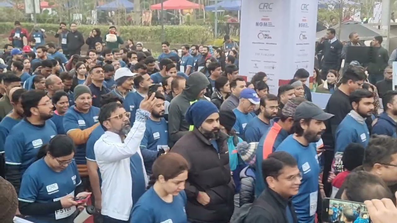 दौड़ शुरू CRC NGM 