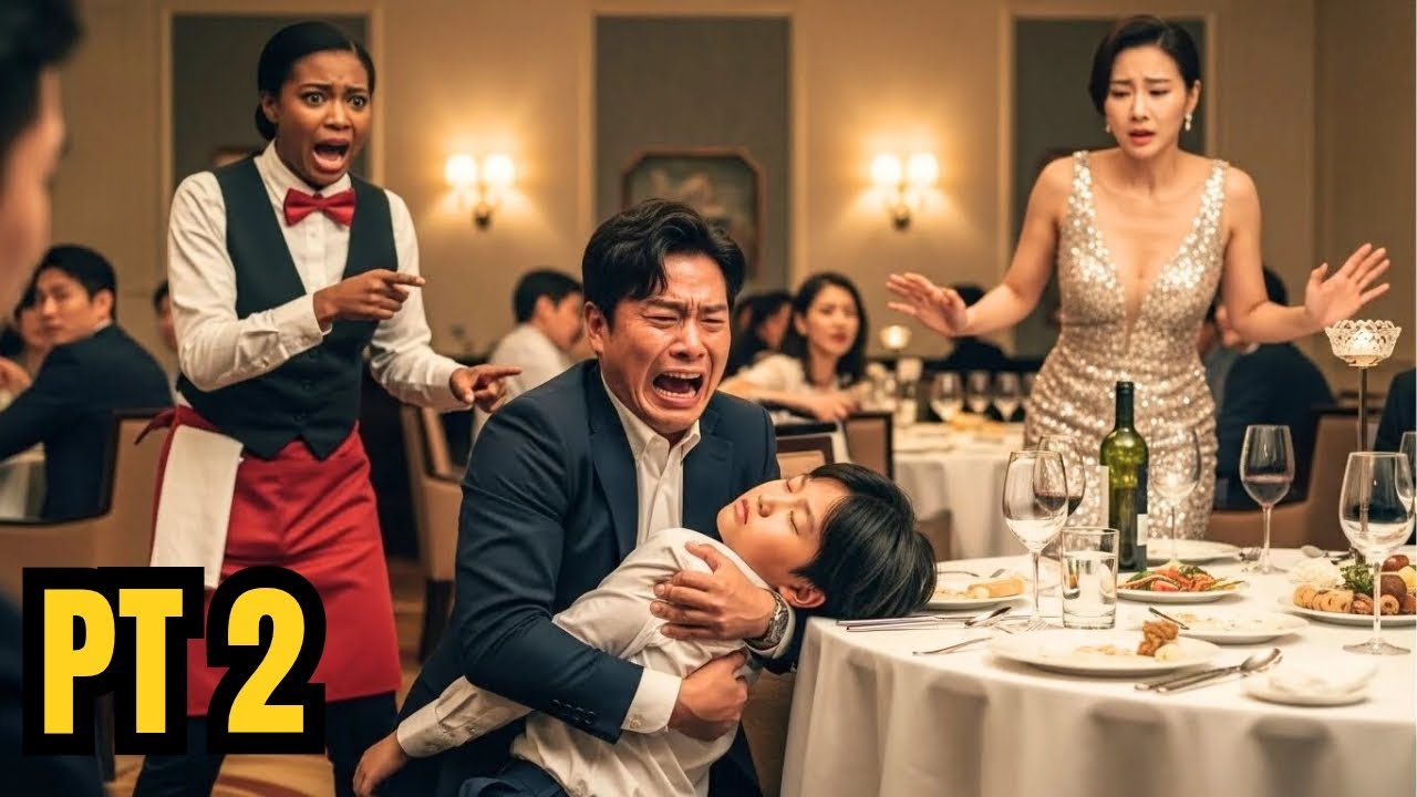 ‘’Your Fiancée Put Something In Your Son’s Food” Black Waitress Scream. Korean Mafia Boss Immediatel