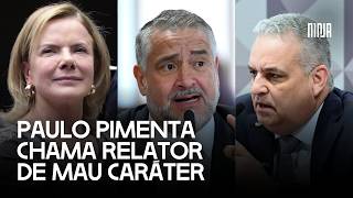 🔥Paulo Pimenta chama relator da CPMI de mau caráter por insinuar elo de Gleisi Hoffmann com fraude🔥