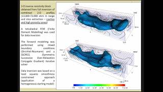 A 3D geo-electric resistivity approach to assess Neolithic/ Palaeolithic sites