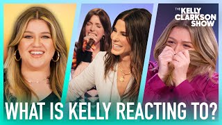 Can Kelly Clarkson Guess What She Is Reacting To? ft. Sandra Bullock, Anne Hathaway & More
