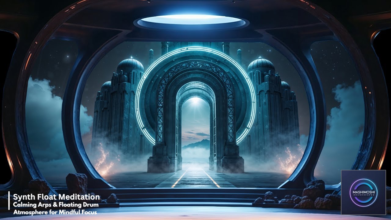 Synth Float Meditation | Calming Arps & Floating Drum Atmosphere for Mindful Focus