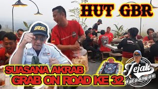 SUASANA AKRAB DI ACARA GBR ANNIVERSARY. GRAB ON ROAD KE 32. | Jejak Patuangan ep.32
