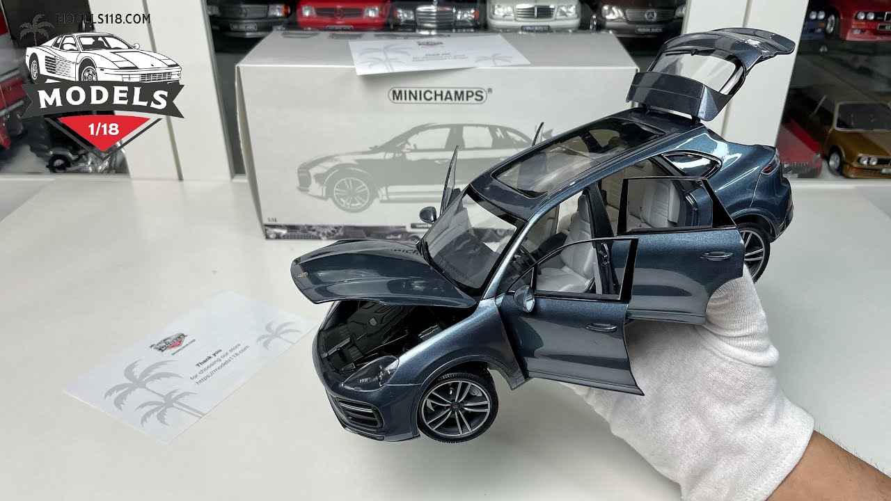 1:18 Porsche Cayenne Turbo S - Minichamps (Unboxing) - YouTube