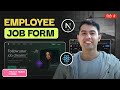 Create Job Post Form in Next.js Dashboard using React Hook Form & TypeScript 🔥Job Portal App