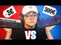 CLAVIER À 3€ Vs CLAVIER À 300€