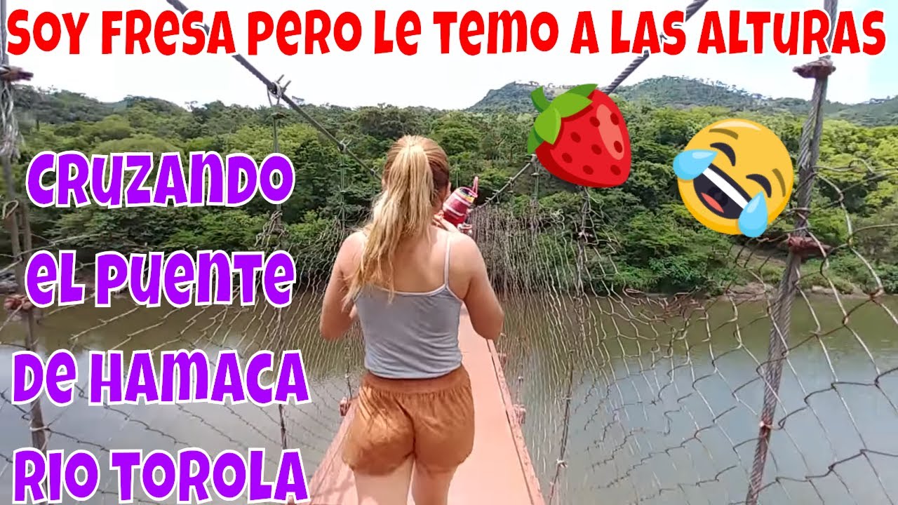 Elena no le teme a las alturas👌 PUENTE DE HAMACA nos fuimos a aventurar a HONDURAS😍 Dia 3. Parte 8
