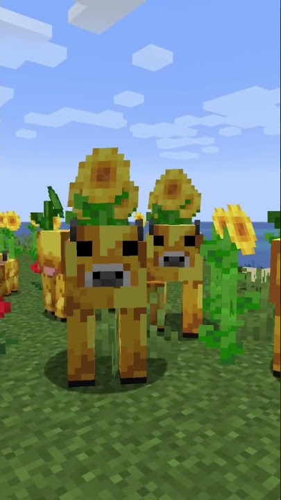 Mooblooms Mod 1.17.1 (Add cow color and flowers) - Minecraft