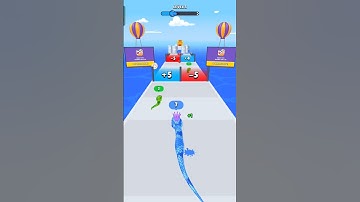 Snake Run Race Level - 3 ❤️#snakerun #shorts #short #games #gaming #trend #viral #funny #7seaislive