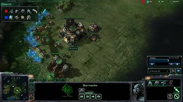 Starcraft 2 HD 3 Rax Timing Push TvP