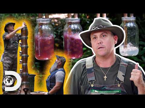 Mike & Jerry Build SUBMARINE Still To Infuse Batches With Fruit | Moonshiners