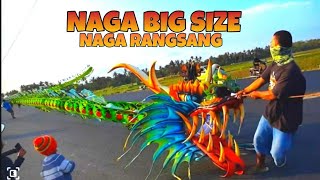 TES TERBANG LAYANGAN NAGA BIG SIZE,,NAGA RANGSANG DI JLS BAROS BANTUL