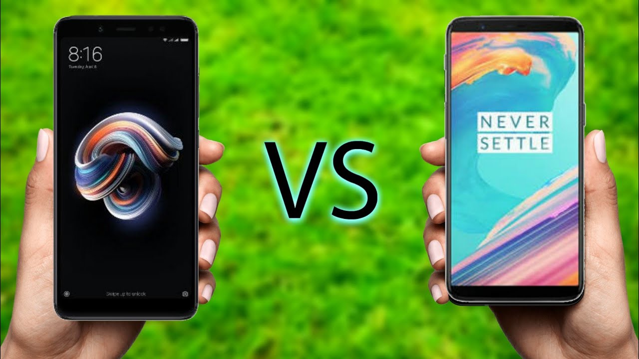 Xiaomi redmi note 5 vs oneplus 5t